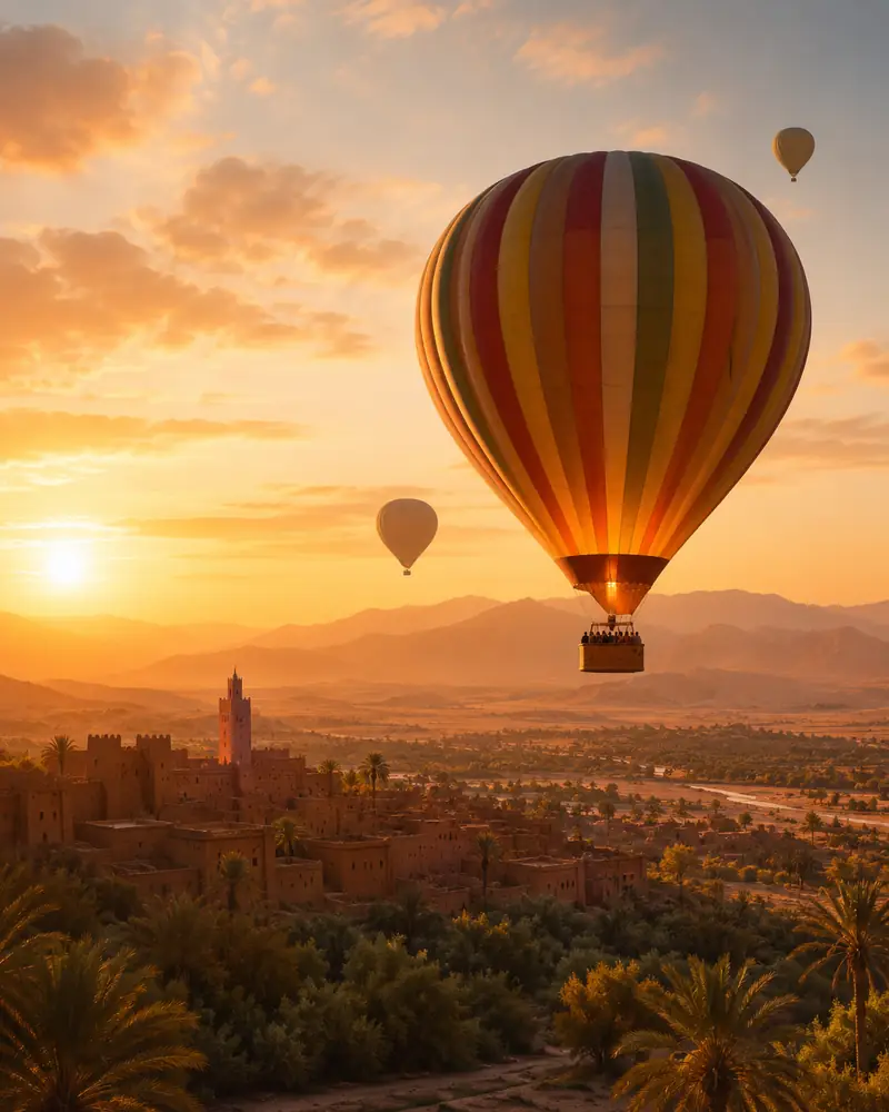Vol en Montgolfière